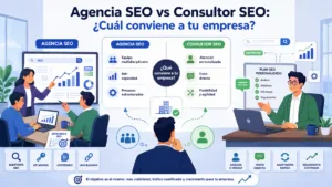 Elegir entre una agencia SEO y un consultor independiente determina el futuro de tu visibilidad orgánica. Analizamos ventajas, costos y capacidades operativas para decisiones B2B.