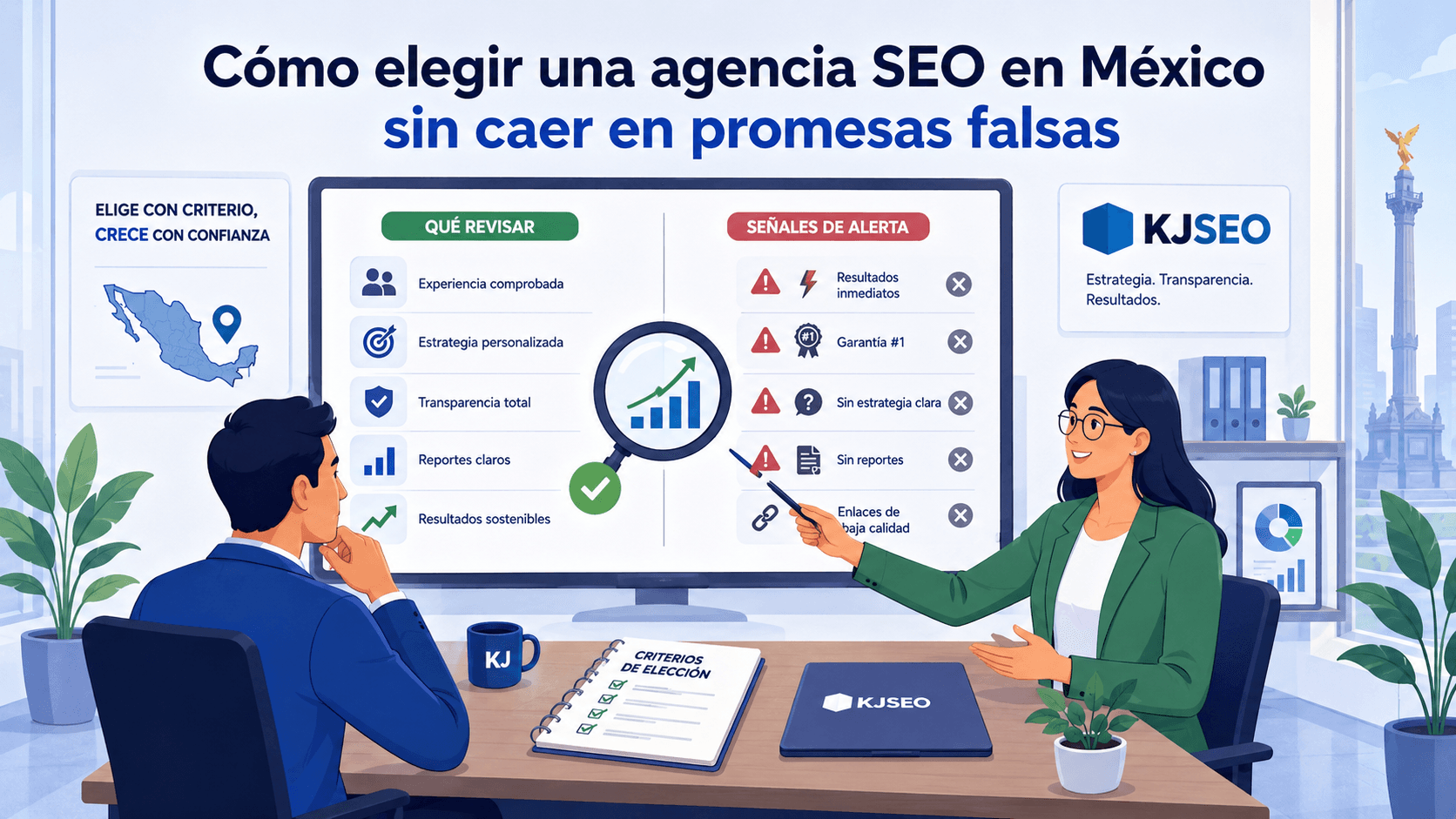 Cómo elegir una agencia SEO en México sin caer en promesas falsas
