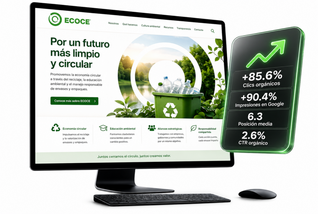 caso exito seo página institucional