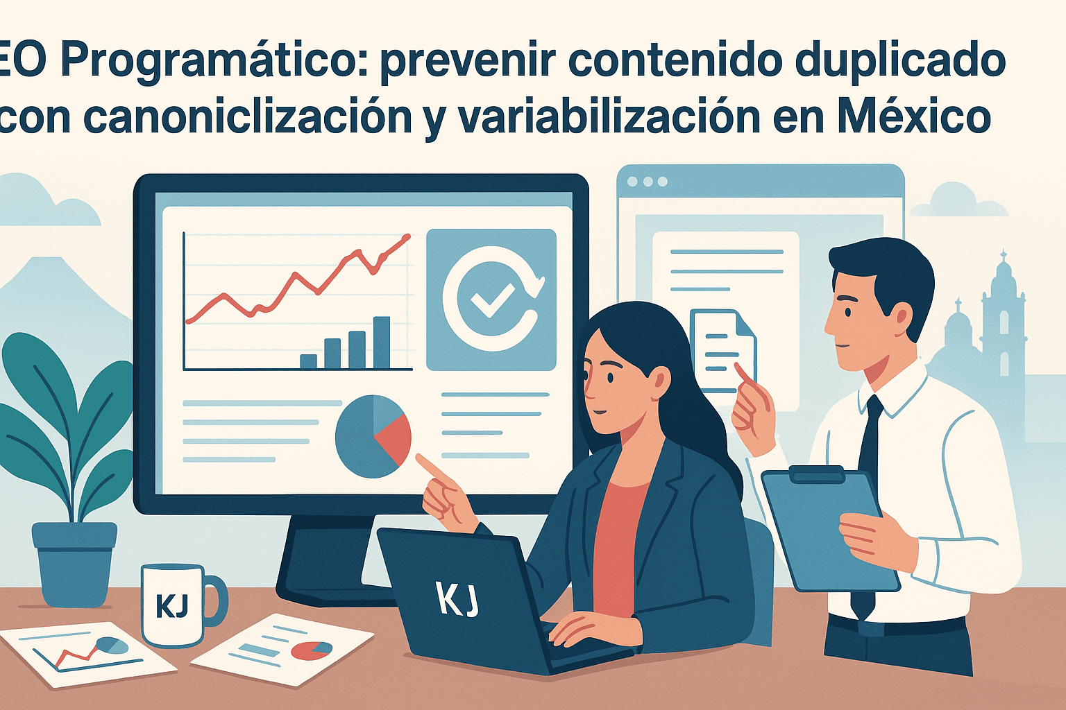 SEO Programático: prevenir contenido duplicado con canonicalización y variabilización en México